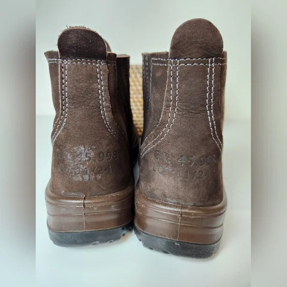 FlexFort Botinas Flex Nubuck Slip-On Stretch Side Outdoor Ankle Boots
